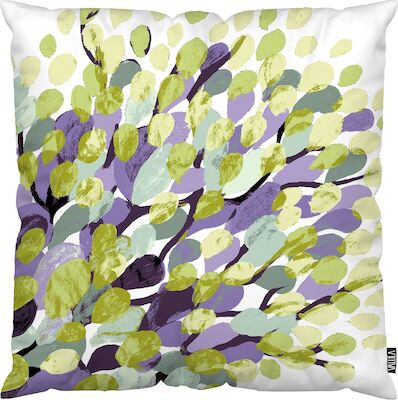 Vallila Aronia tyynynpäällinen 43x43 cm vihreä/lila